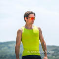 Heren naadloze basislaach Leamloze rappe droech vest